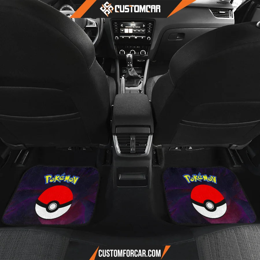 Gengar Pokemon Car Floor Mats Anime Car Accessories Custom