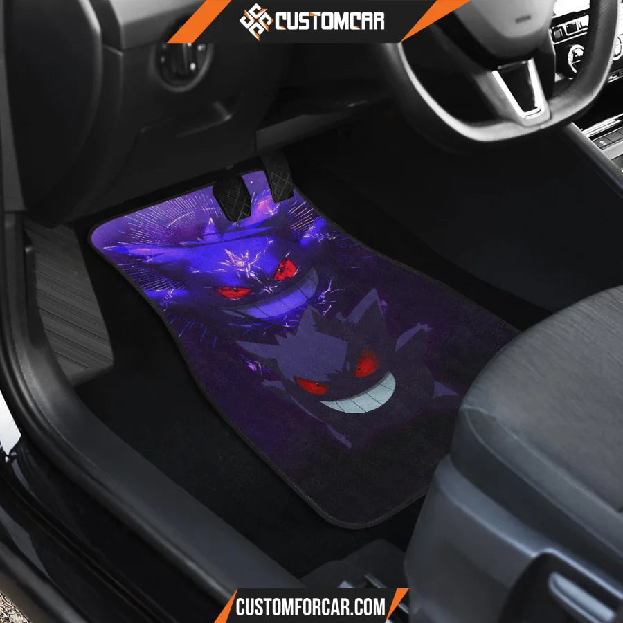 Gengar Pokemon Car Floor Mats Anime Car Accessories Custom