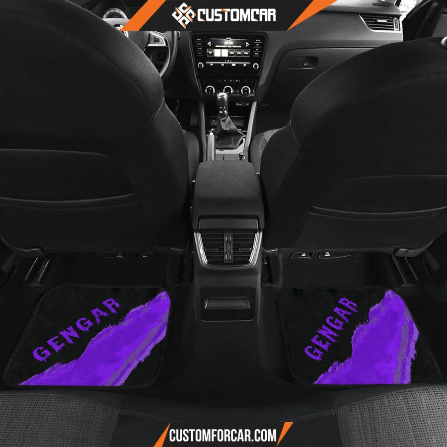 Gengar Pokemon Car Floor Mats Anime Car Accessories Custom