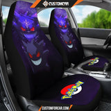 Gengar Pokemon Car Seat Covers Anime Car Accessories Custom