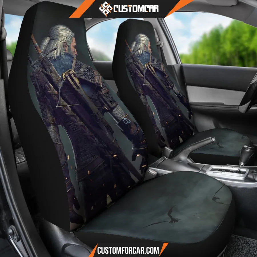 Geralt Car Seat Covers The Witcher 3: Wild Hunt Game Car 