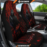 Ghostface Scream Car Seat Covers Horror Movie Car