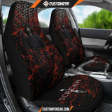 Ghostface Scream Car Seat Covers Horror Movie Car