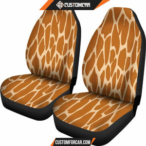 Giraffe Skin Print Car Seat Covers Decor For Car Ideas 