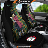 Giyu Tomioka Demon Slayer Car Seat Covers Anime Car