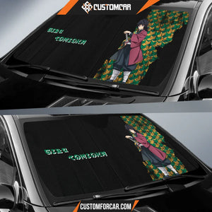 Giyu Tomioka Demon Slayer Car Sun Shade Anime Car