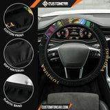 Giyuu Tomioka Demon Slayer Steering Wheel Cover Anime Car