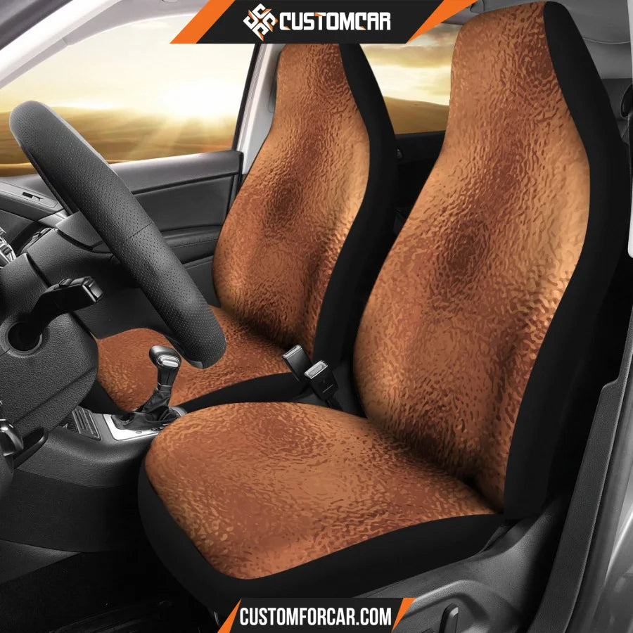 Glittering Copper Car Seat Covers DECORINCAR