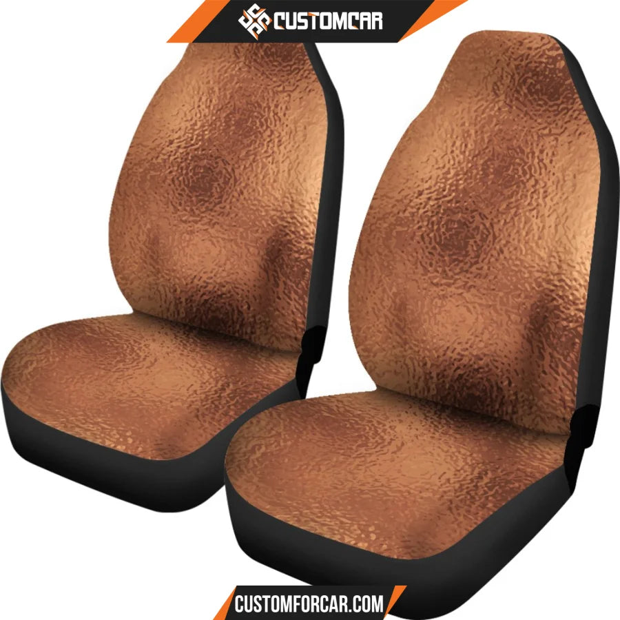 Glittering Copper Car Seat Covers DECORINCAR