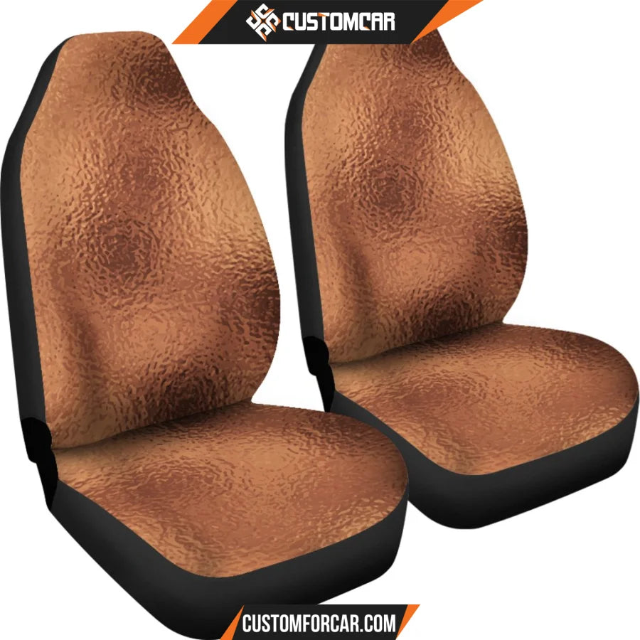 Glittering Copper Car Seat Covers DECORINCAR