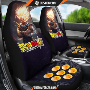 Goku Digital Art Dragon Ball Anime Car Seat Covers R031311 -