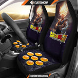 Goku Digital Art Dragon Ball Anime Car Seat Covers R031311 -