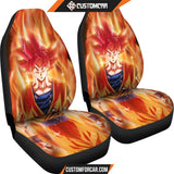 Goku Super Saiyan God Dragon Ball Car Seat Covers - Car Seat