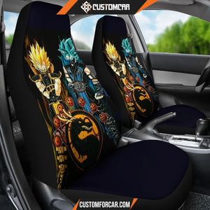 Goku Vegeta Mortal Kombat Dragon Ball Car Seat Covers - Car 