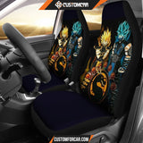 Goku Vegeta Mortal Kombat Dragon Ball Car Seat Covers - Car 