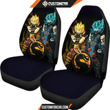 Goku Vegeta Mortal Kombat Dragon Ball Car Seat Covers - Car 