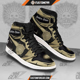 Golden Dawn JD Sneakers Black Clover Custom Anime Shoes