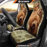 Goldendoodle Dogs Pets Car Seat Covers R031307 - New Car 