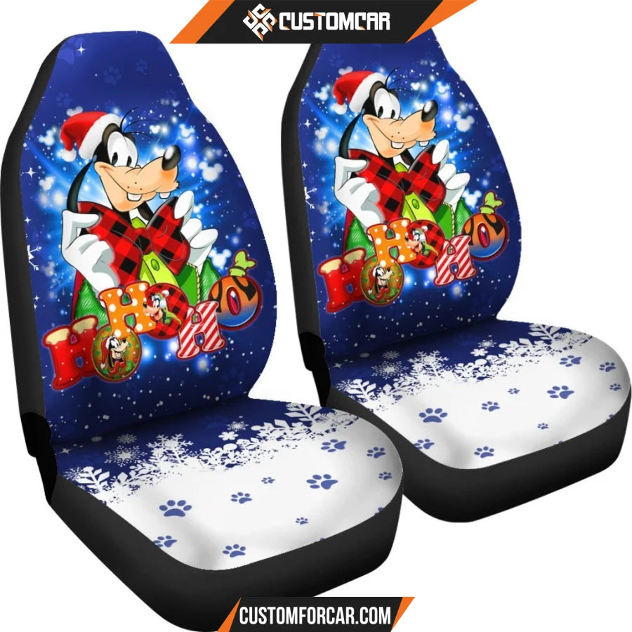 Goofy Christmas Car Seat Covers R031318 - Car Seat Covers - 
