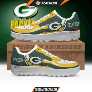 Green Bay Packers Air Sneakers NFL Custom Sports Shoes
