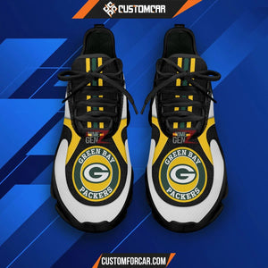 Green Bay Packers Clunky Sneakers NFL Custom Sport Shoes