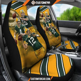 Green Bay Packers Players Car Seat Covers R0313025 - Car 