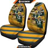 Green Bay Packers Players Car Seat Covers R0313025 - Car 