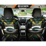 Green Bay Parkers Cartoon Back Seat Organizer Green Bay 