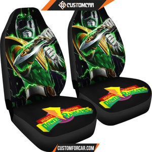 Green Ranger Power Car Seat Covers - Car Seat Covers - Green