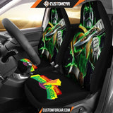 Green Ranger Power Car Seat Covers - Car Seat Covers - Green