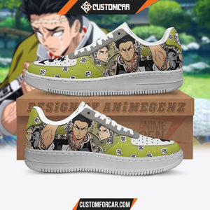 Gyomei Himejima Air Sneakers Demon Slayer Custom Anime Shoes