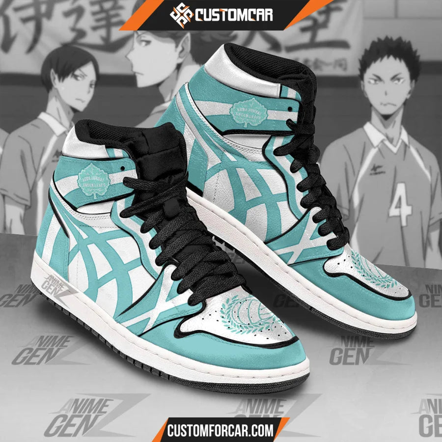 Haikyuu Aoba Johsai Team JD Sneakers Custom Anime Shoes