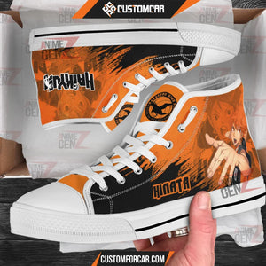 Haikyuu Hinata Shoyo High Top Shoes Custom Anime Shoes