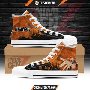 Haikyuu Hinata Shoyo High Top Shoes Custom Anime Shoes