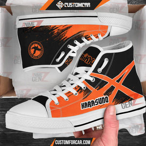 Haikyuu Karasuno High Top Shoes Custom Anime Shoes