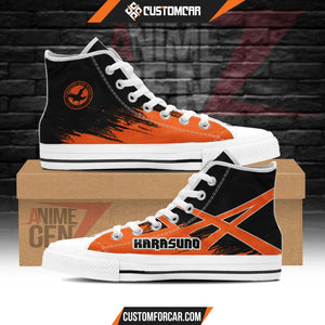 Haikyuu Karasuno High Top Shoes Custom Anime Shoes