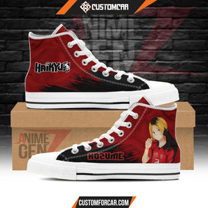 Haikyuu Kenma Kozume High Top Shoes Custom Anime Shoes