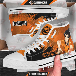 Haikyuu Kenma Kozume High Top Shoes Custom Anime Shoes