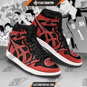 Haikyuu Nekoma Team JD Sneakers Custom Anime Shoes