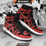 Haikyuu Nekoma Team JD Sneakers Custom Anime Shoes