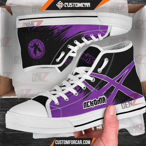 Haikyuu Shiratorizawa High Top Shoes Custom Anime Shoes