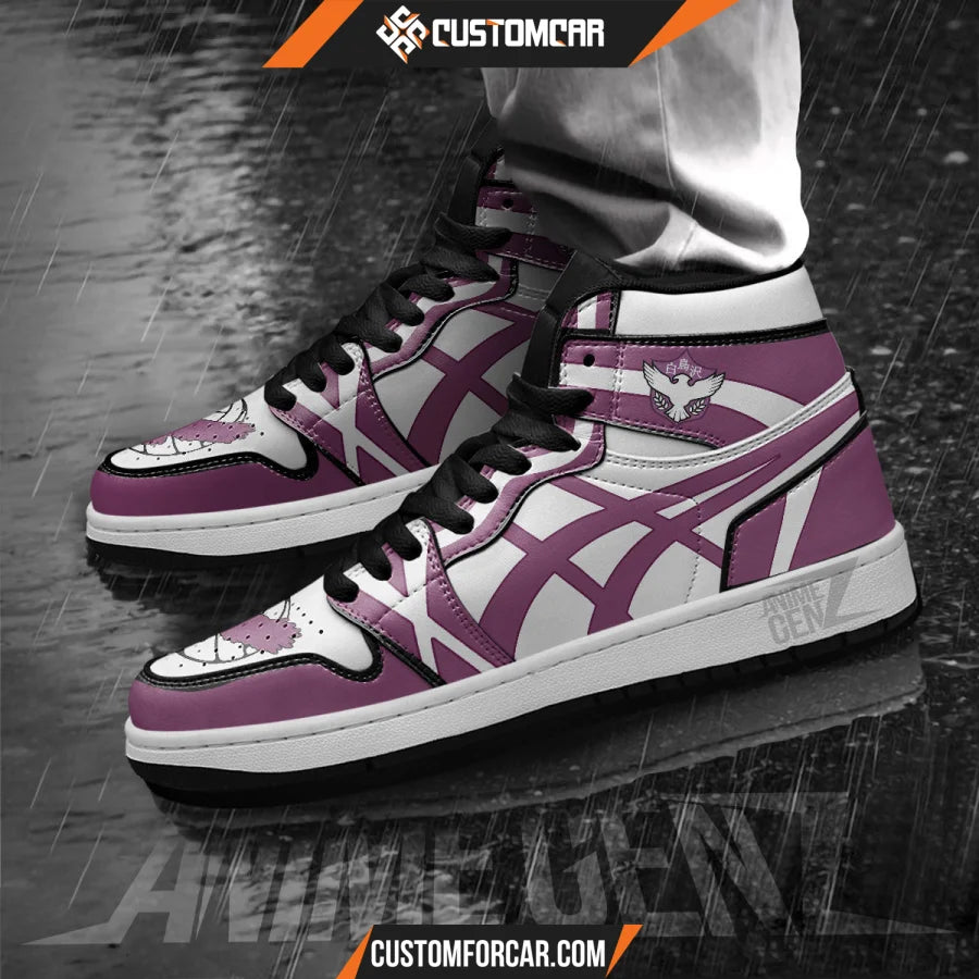 Haikyuu Shiratorizawa Team JD Sneakers Custom Anime Shoes