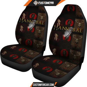 Hannibal Car Seat Covers Horror Movie Car Accessories Custom