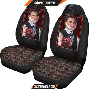 Hannibal Car Seat Covers Horror Movie Car Accessories Custom