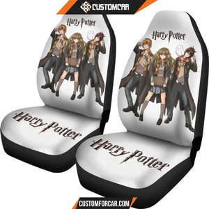 Harry Potter Car Seat Covers | Harry Anime Cartoon Seat Covers R021905 DECORINCAR 4