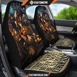 Harry Potter Car Seat Covers | Harry Potter Characters Newspaper Seat Covers R011607 DECORINCAR 3