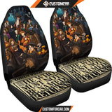 Harry Potter Car Seat Covers | Harry Potter Characters Newspaper Seat Covers R011607 DECORINCAR 4