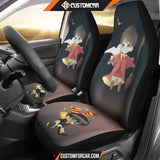 Harry Potter Car Seat Covers - Chibi Harry Anime Custom Seat