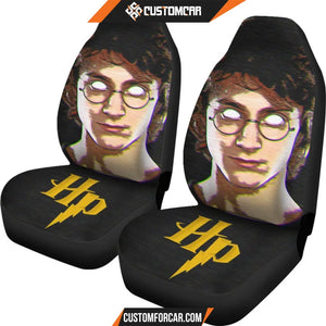 Harry Potter Car Seat Covers | Creepy Potter Face Seat Covers R011604 DECORINCAR 4