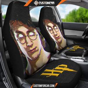 Harry Potter Car Seat Covers | Creepy Potter Face Seat Covers R011604 DECORINCAR 3